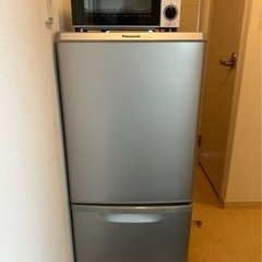 パナソニック　138ℓ 冷蔵庫　＆オーブントースター