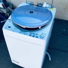 ET80番⭐️8.0kg⭐️ SHARP電気洗濯乾燥機⭐️