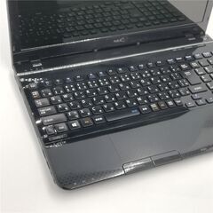 保証付 新品SSD Wi-Fi有 15.6型 ノートPC NEC PC-LS450JS1YB 中古良品