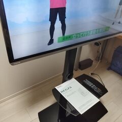 お値下げ 東芝REGSA(2015製)40G9 40インチの液晶テレビとスタンドセット