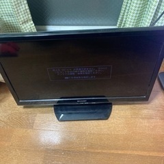 取引中  液晶テレビ AQUOS 24型 2015年
