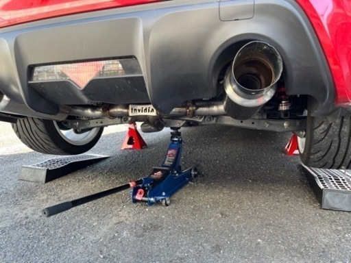 86 BRZ 用 インビディアN1エキゾーストチタンテールマフラー