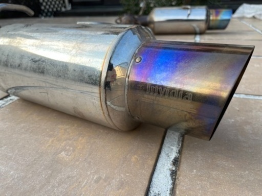 86BRZ invidia N1 チタンテールマフラー