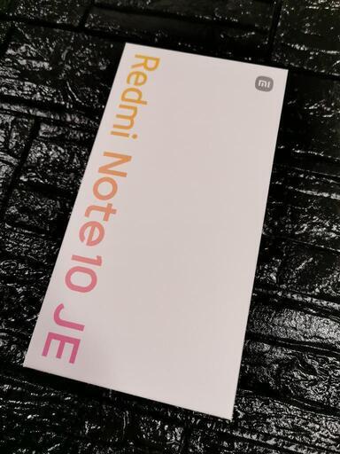 【新品未使用】 Redmi Note 10 JE 64GB Xiaomi