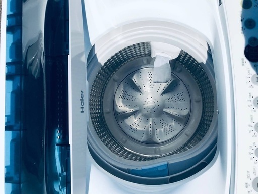 ♦️️ EJ76番Haier全自動電気洗濯機 【2019年製】