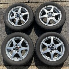 ★スタッドレスタイヤ＆ホイール１３インチ１５５／６５Ｒ１３　 ４本★