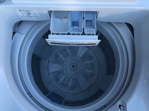 Panasonic 全自動洗濯機 エコナビ NA-FA80H3 8kg 2016年製 J09106