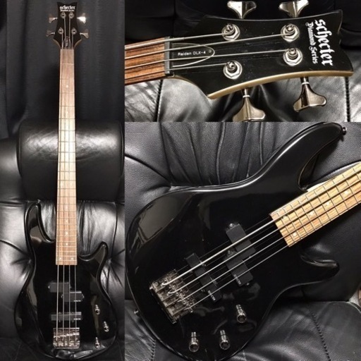 美品 Schecter シェクター ベース ギター BASS 現行ロゴ RAIDEN 格安