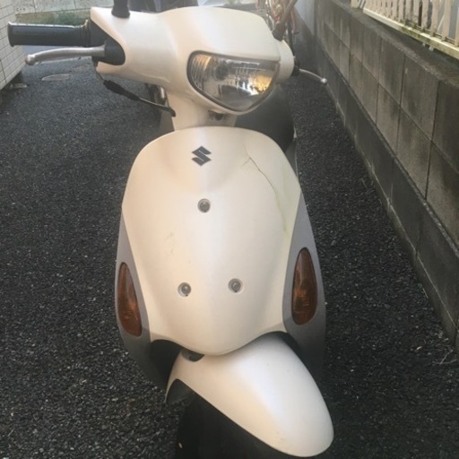 【引き取り限定】レッツ4fi デイトナショック付き⭐︎　タイヤ前後交換済　引き取り者限定