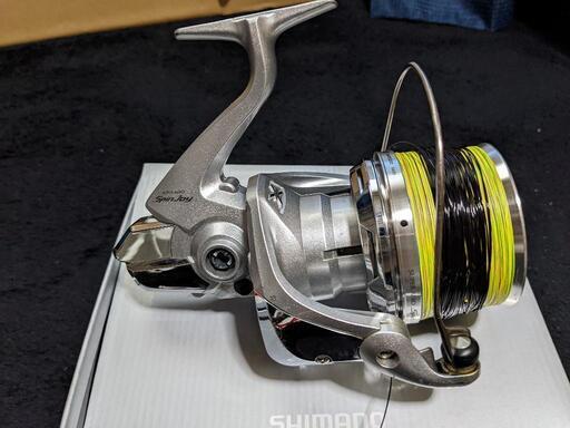 美品SHIMANOスーパーエアロスピンジョイ35細糸