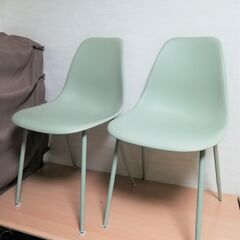 LOWYA ダイニングチェア 2脚セット 直接引き取り歓迎