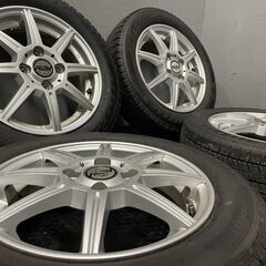 バランス調整済み【BS BLIZZAK VRX2 155/65R14】スタッドレス【CLIMATE 14インチ 4.5J4HPCD100+43】17年製 バリ溝　(VTN649ITO)クレジットカード QRコード決済可能