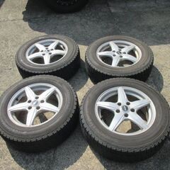 215/65R16 スタッドレスタイヤ アルミ付き ヨコハマ アイスガードIG30 PCD114.3 5穴 ②