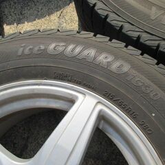 215/65R16 スタッドレスタイヤ アルミ付き ヨコハマ アイスガードIG30 PCD114.3 5穴 ②