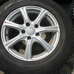 215/70R16 スタッドレスタイヤ アルミ付き ブリザック DM-V1 PCD114.3 5穴 ④