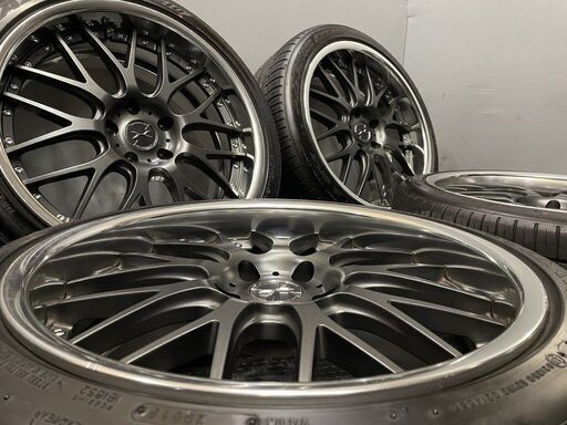 【FALKEN 245/40ZR20 x2 275/35ZR20 x2】夏タイヤ【Weds MAVERICK 709M マーベリック 20インチ 10J/9J5HPCD120+45/+38】BMW/X3等　(VTI574) クレジットカード QRコード決済可能