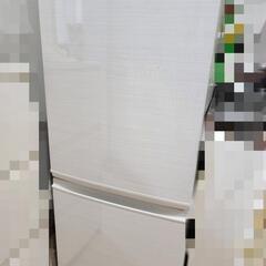 シャープ　ノンフロン冷凍冷蔵庫　SJ-D14F-W