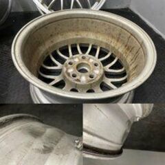 BBS TOYOTA RG380 社外ホイール 16インチ 4本 7J5HPCD114.3+45 トヨタ純正ナット必須 ジャンク品　(VHM512) クレジットカード QRコード決済可能