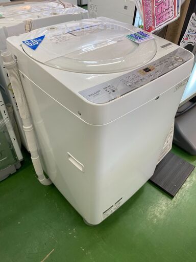 【愛品館八千代店】保証充実SHARP2019年製6.0㎏全自動洗濯機ES-GE6C