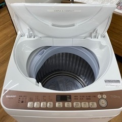 I660 ★ SHARP 洗濯機 （7.0㎏）★ 2020年製 ⭐動作確認済⭐クリーニング済