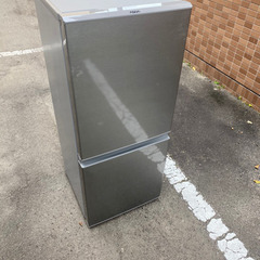 2ドア冷蔵庫　2021年製　アクア