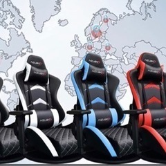 NIUBG ゲーミングチェア　座椅子　ブラック×グレー(注:カラーは写真4枚目参照)   No.12