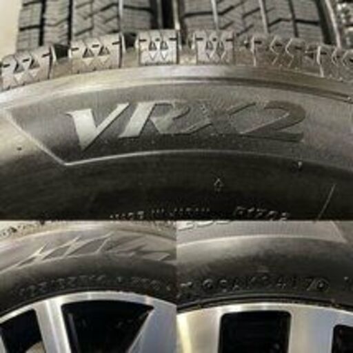 BS BLIZZAK VRX2 165/65R14】スタッドレス【ダイハツ トール 純正