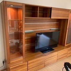 天然木材TVボード