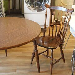 ウィンザーチェアの中古が安い!激安で譲ります・無料であげます 廃番・完売 秋田木工 ダイニングチェア ウインザースタイル 中古 ダイニングチェア