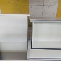 リサイクルストアスターズ鹿大店】キッチンボード ホワイト レンジボード
