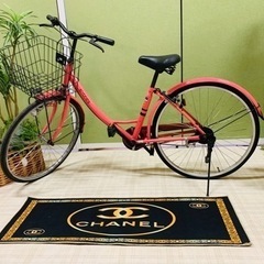 赤色自転車