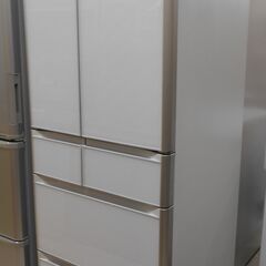 HITACHI 6ドア冷蔵庫 505L 自動製氷 ガラスド…