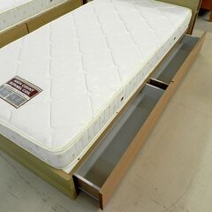 ニトリ カイト シングルベッド 幅97×奥211×高78cm 寝具 ベット 収納 
