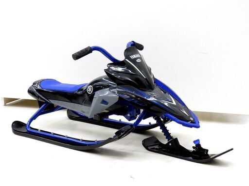 北海道 千歳市/恵庭市 近郊配送可能 Apex/アペックス YAMAHA/ヤマハ スノーバイク型 ソリ 6歳以上/40Kgまで ブルー×ブラック