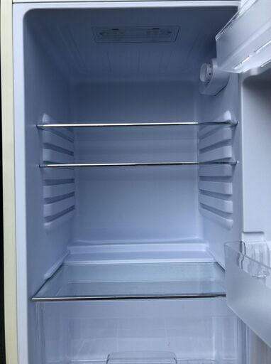 アイリスオーヤマ PRR-122D-W レトロ冷凍冷蔵庫 114L 2020年製 D093G010