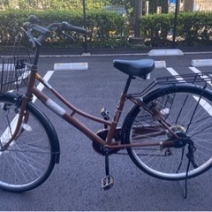 (非対面取引) 9月30日に引取希望-26インチの自転車　5段変...