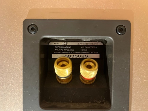 BOSE スピーカー 125 （受け取り期限10月10日）