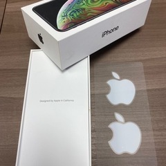 iPhoneXS 空箱　Appleシール付き