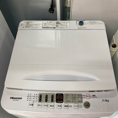〈2022年製〉ハイセンス 5．5kg全自動洗濯機 オリジナル ...