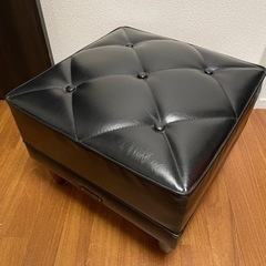 [追加値下げ！]カリモク60 オットマン スタンダードブラック