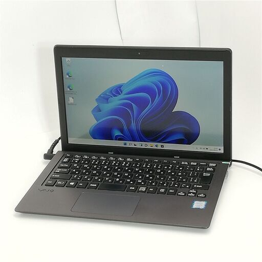保証付 高速SSD Wi-Fi有 11.6型 ノートパソコン SONY VJS111D12N 中古美品 第6世代 Core i5 4GB 無線LAN Webカメラ Windows11 Office