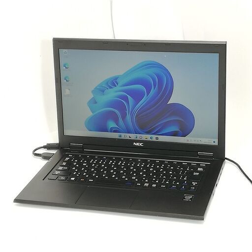 保証付 高速SSD 13.3型 軽量 薄型 ノートパソコン NEC PC-VK22TGSGS 中古美品 第5世代 Core i5 4GB 無線 Bluetooth Windows11 Office