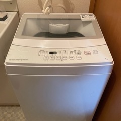 洗濯機　6キロ　3年前にニトリで購入