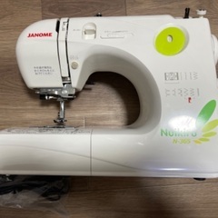 引渡し決定しました。　　ミシン　JANOME