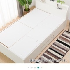 ニトリ シングルベッドフレーム（収納つき）