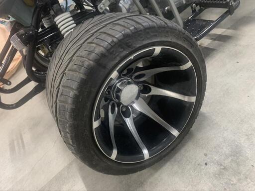 【売約】ATV 四輪バギー 50CC バッテリー、プラグ新品！ 10インチカスタムホイール！社外2本出しマフラー！ ATV 四輪バギー 50CC バッテリー、プラグ新品！キャブO/H済み！ 10