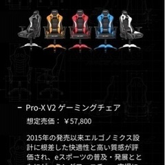  AKRacing ゲーミングチェア Pro-X V2 GREY 灰