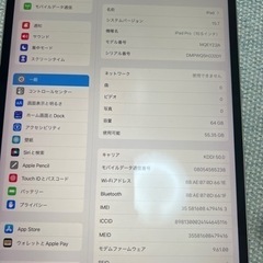 ipad pro 10.5インチ 64gb mqey2j/a