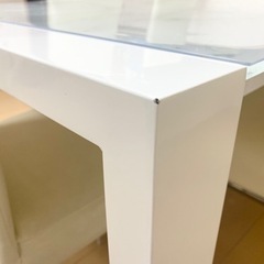 【お取引中】大理石調ダイニングテーブルセット