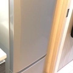 冷凍冷蔵庫　2ドア　グレー　三菱MR-P15E